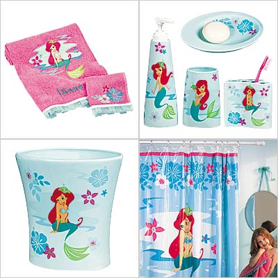 Home Design Ideas Little Mermaid Bathroom Decor